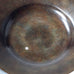 Just Andersen, Denmark, shallow bronze bowl with inlay to rim L3080