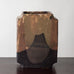 Barbara Stehr, Germany, very large and heavy unique stoneware vase with brown glaze K2796