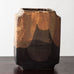 Barbara Stehr, Germany, very large and heavy unique stoneware vase with brown glaze K2796