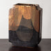 Barbara Stehr, Germany, very large and heavy unique stoneware vase with brown glaze K2796
