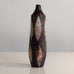 De Porceleyne Fles, the Netherlands, earthenware bottle vase with glossy red, white, and black glaze L3736