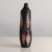 De Porceleyne Fles, the Netherlands, earthenware bottle vase with glossy red, white, and black glaze L3736