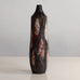 De Porceleyne Fles, the Netherlands, earthenware bottle vase with glossy red, white, and black glaze L3736