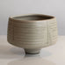 Karl Scheid, Germany, unique stoneware bowl with off-white matte glaze M4095