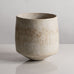 John Ward, UK, unique stoneware vase with off white glaze M4094