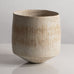 John Ward, UK, unique stoneware vase with off white glaze M4094