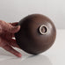 Deirdre Burnett, own studio, UK, unique stoneware bowl with matte brown glaze K2170