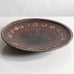 Eric James Mellon, UK, stoneware dish with brown glaze M4293