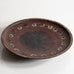 Eric James Mellon, UK, stoneware dish with brown glaze M4293