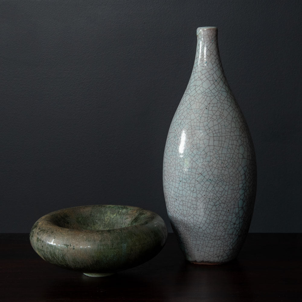 Two stoneware vessels by Otto Meier