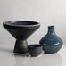 Group of blue vessels by Carl Harry Stålhane for Rörstrand, Sweden