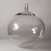 Ingeborg Lundin for Orrefors, Sweden, clear glass apple vase N9673