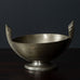 GAB Tenn, Sweden, pewter bowl with two handles J1326