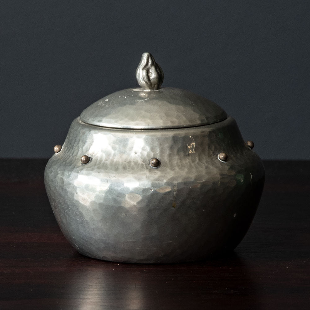 Danish pewter art nouveau jar J1238