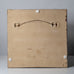 Stig Lindberg for Gustavsberg, Sweden, stoneware wall plaque with portrait in relief J1148