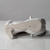 Stig Lindberg for Gustavsberg, Sweden, mermaid figure with wooden base L3188