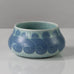 Josef Ekberg for Gustavsberg, Sweden, unique carved art nouveau stoneware bowl L3233