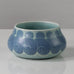 Josef Ekberg for Gustavsberg, Sweden, unique carved art nouveau stoneware bowl L3233
