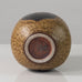 Eva Staehr Nielsen for Saxbo, Denmark, stoneware vase with brown matte glaze K2412