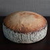 Chris Carter, UK, unique large stoneware bowl with blue and off-white matte glaze M4313