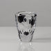 Two vases with black spots by Vicke Lindstrand for Kosta, Sweden