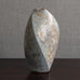 Chris Carter, UK, unique stoneware vase with matte blue-gray glaze M4330