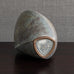 Chris Carter, UK, unique stoneware vase with matte blue-gray glaze M4330
