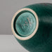 Wilhelm Kåge for Gustavsberg, Sweden "Argenta" vase with fish illustration in silver L3173