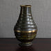 SVM, Sweden, ribbed vase in light bronze M5387