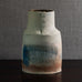 Craig Underhill, UK stoneware vase with multichromatic glaze M4335