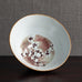 Marianne De Trey, UK, unique porcelain bowl with pink underglaze pattern M4346