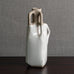 Joanne Howard, US, unique stoneware sculptural vessel with matte white glaze JH002