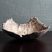 Ulla Viotti, Sweden, large unique stoneware bowl with unglaze brown matte surface M4382