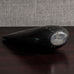 Peter Hayes, own studio, UK, black sculptural form with creased surface M4355