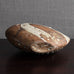 Robert Fournier, UK, round multi-opening vase with thick volcanic glaze M4357