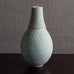 Peter Frasier Beard, UK, stoneware textured vase with blue glaze M4351