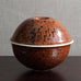 Johan van Loon for Royal Copenhagen, Denmark, unique large porcelain jar with tenmoku glaze M4286