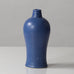 Gunnar Nylund for Rörstrand, Sweden, stoneware bulbous vase with blue glaze J1585