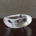 Vicke Lindstrand for Orrefors, Sweden, large rectangular frosted glass bowl M4220