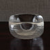 Vicke Lindstrand for Orrefors, Sweden, large rectangular frosted glass bowl M4220