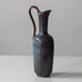 Gunnar Nylund for Rorstrand, stoneware pitcher with blue and brown glaze K2649