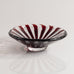 Edvin Öhrström for Orrefors, Sweden, Ariel bowl in red and clear glass L3907