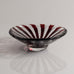Edvin Öhrström for Orrefors, Sweden, Ariel bowl in red and clear glass L3907