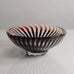 Edvin Öhrström for Orrefors, Sweden, Ariel bowl in red and clear glass L3951