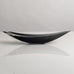 Kaj Franck for Nuutäjarvi-Nottsjö, Finland, "Kayak" bowl in blue-gray and clear glass M5396