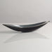 Kaj Franck for Nuutäjarvi-Nottsjö, Finland, "Kayak" bowl in blue-gray and clear glass M5396