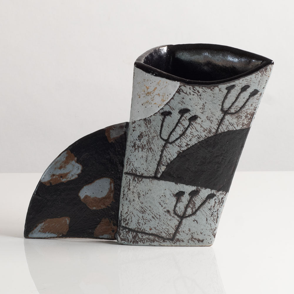 John Maltby, UK, unique stoneware pitcher M4339