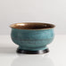 Rolf Engströmer for FAK, Sweden, patinated light bronze bowl M4303