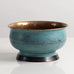 Rolf Engströmer for FAK, Sweden, patinated light bronze bowl M4303