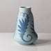 Josef Ekberg for Gustavsberg, Sweden, unique carved art nouveau stoneware vase L3094